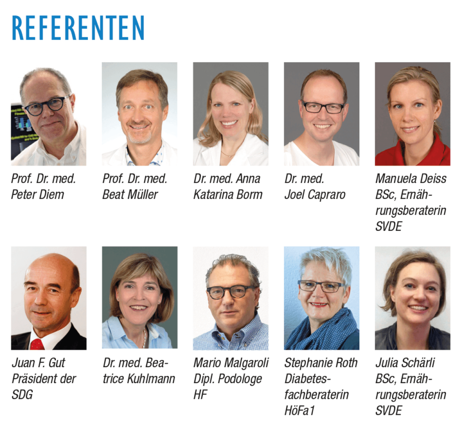Diabetikertag 2017 Alle Referenten