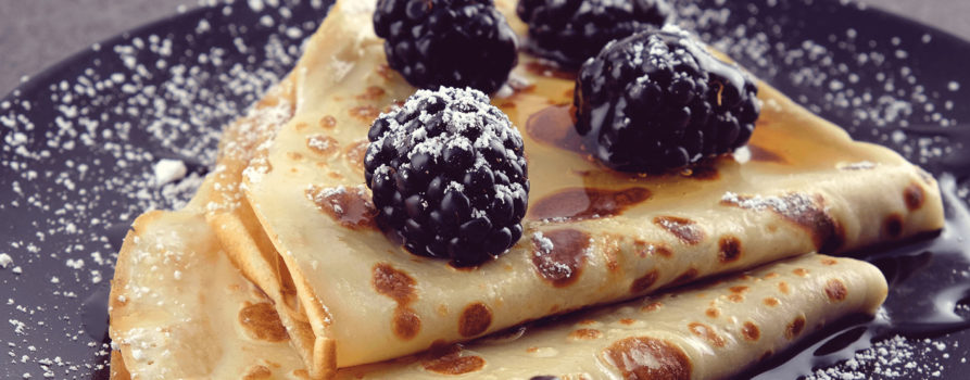 Rezept Für Eine Person Omelette Mit Brombeeren