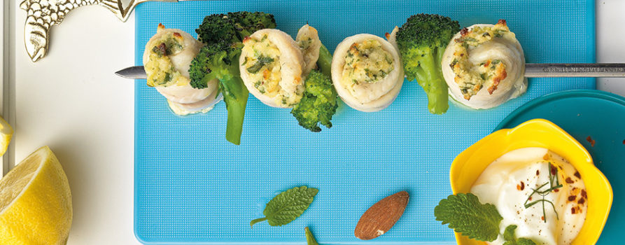 Rezept Broccoli Eglifilet Spiessli