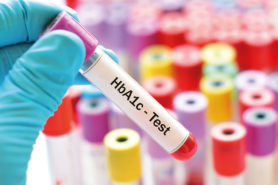 HbA1c-Teströhrchen