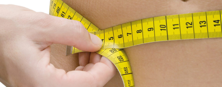 Bauchumfang mit Massband messen